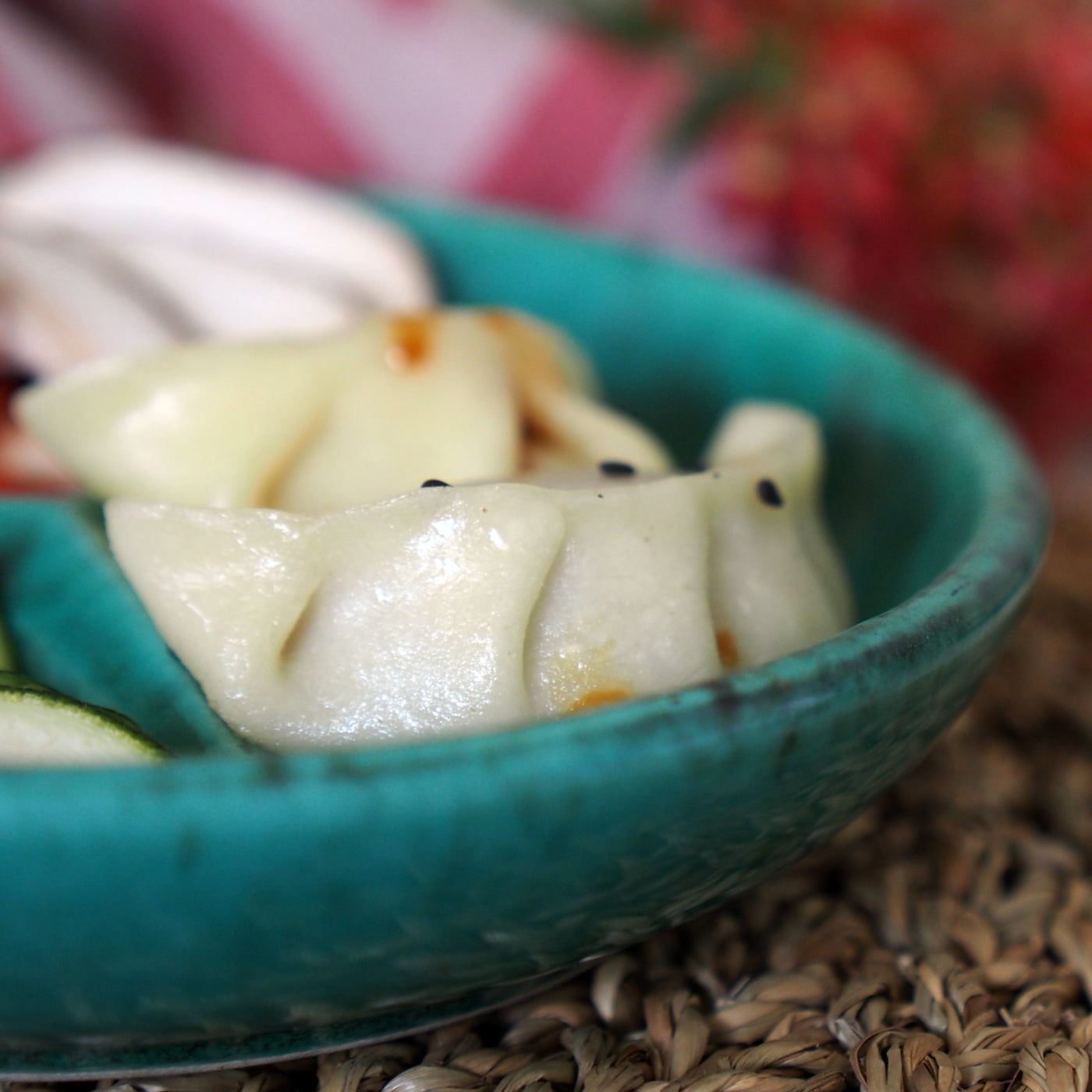 gluten free dumplings, prawn dumpling